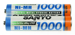AAA - 1000Mh Ni-MH Battery