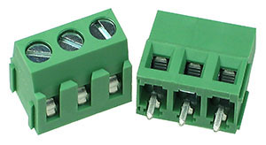 3 Way 5.0mm 20A PCB Terminal Block