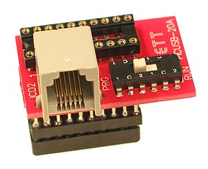 PIC Programmer - In-Circuit Programming 20 Pin Adapter