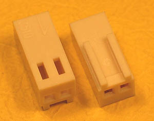 2 Pin .100 inch Polarized Header Connector