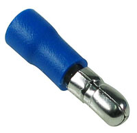 PQUBL01 - Bullet Type Male Blue Quick Connect