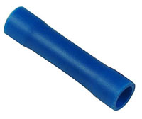 PQUBL09 - Buttsplice Type with Double Crimp Blue Quick Connect