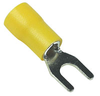 PQUY08 - Forked Type Yellow Quick Connect