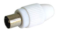 PTV01 - 75ohm Plastic Line Plug