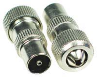 PTV02 - 75 ohm Metal Line TV Plug