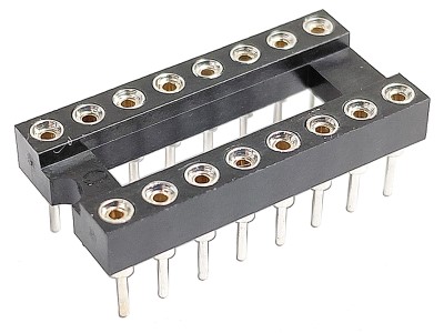 ICS16MT - 16 Pin Machine Tooled IC Socket