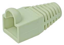 RJ45BOOTWHITE - RJ45 Modular Plug White Boot