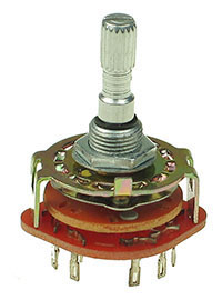 ROTP2P5 - 2 Pole 5 Position Rotary Switch