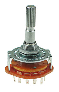 ROTP4P3 - 4 Pole 3 Position Rotary Switch