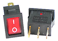 RSPDT - SPDT I-O Rocker Switch