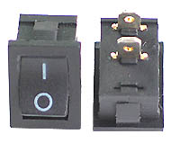 RSPST - SPST Panel Mount Small I-O Rocker