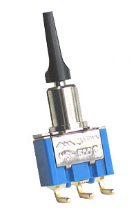 SPDT101PC - SPDT on-off-on PCB Mount Toggle Switch