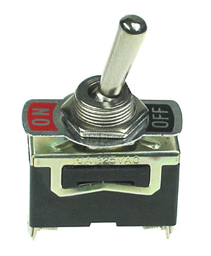 SPST10HDSCREW - SPST on-off Heavy Duty Toggle Switch