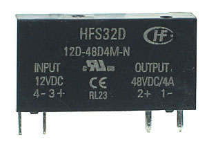SSR3A48D12 - SPST 0-48Vdc 3A DC/DC Solid State Relay