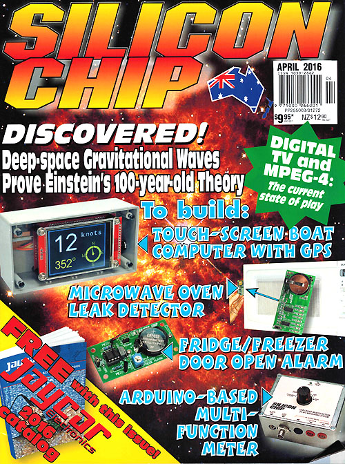 Silicon Chip - April 2016