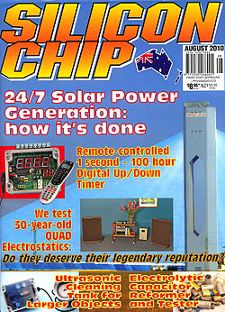 Silicon Chip - August 2010