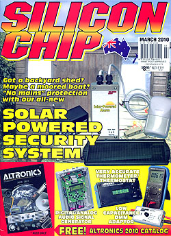 Silicon Chip - March 2010