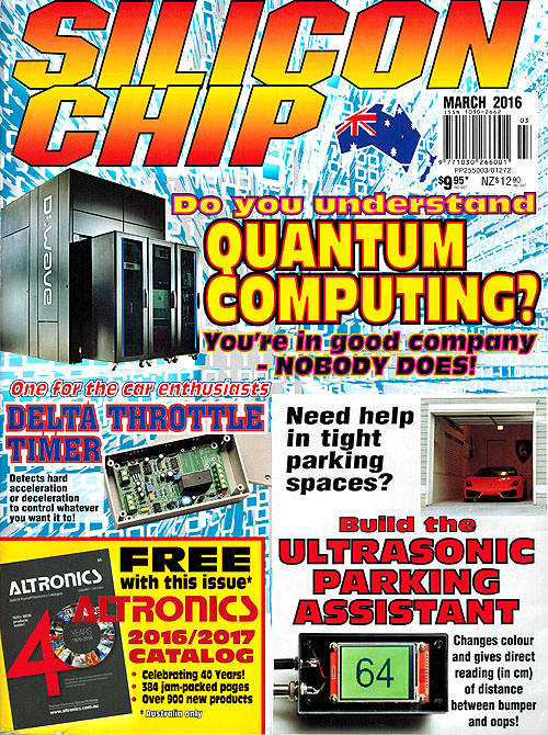 Silicon Chip - March 2016
