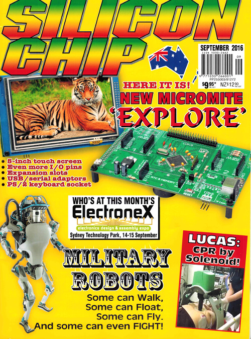 Silicon Chip - September 2016